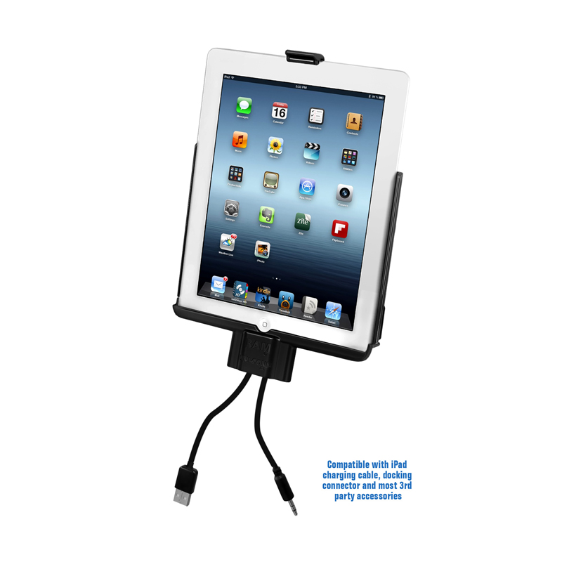 RAM-HOL-AP8D2U EZ-Roll'r Halteschale für Apple iPad 2 2