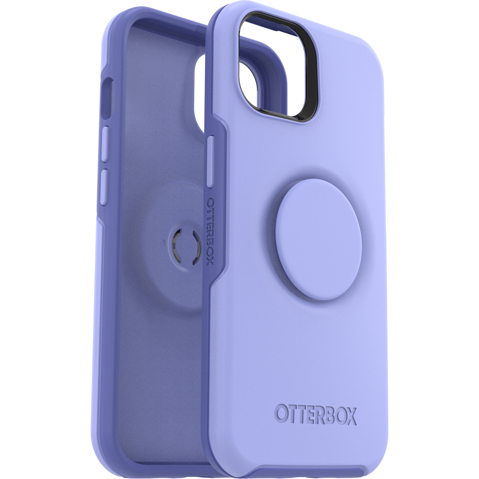 77-89694 Otter+Pop Symmetry Apple iPhone 14 Periwink - purple 1