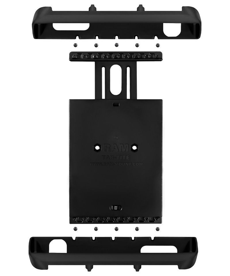 RAM-B-166-TAB8U Tab-Tite Halterung 10 Zoll Tablets mit Schutzhülle u. Twist-Lock Saugnapfbasis 3