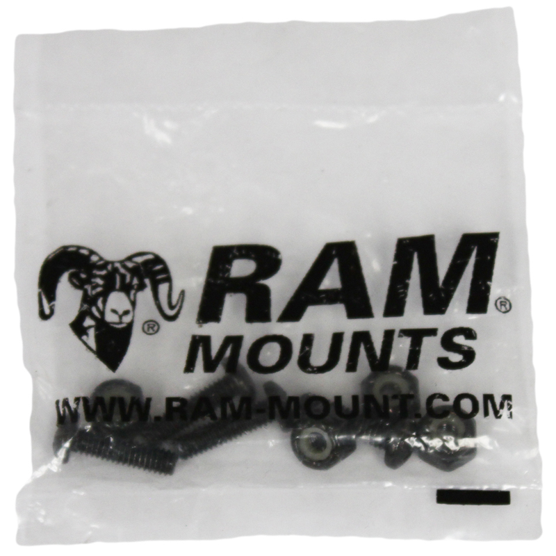 RAM-HAR-MET-TAB1U Schrauben-Set für Metallbasis 1