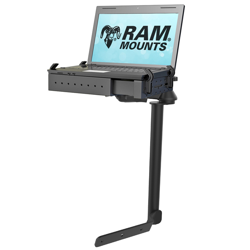 RAM-VB-197-SW2 No-Drill Laptop-Fahrzeughalterung für 00-17 Isuzu NPR & NQR 1
