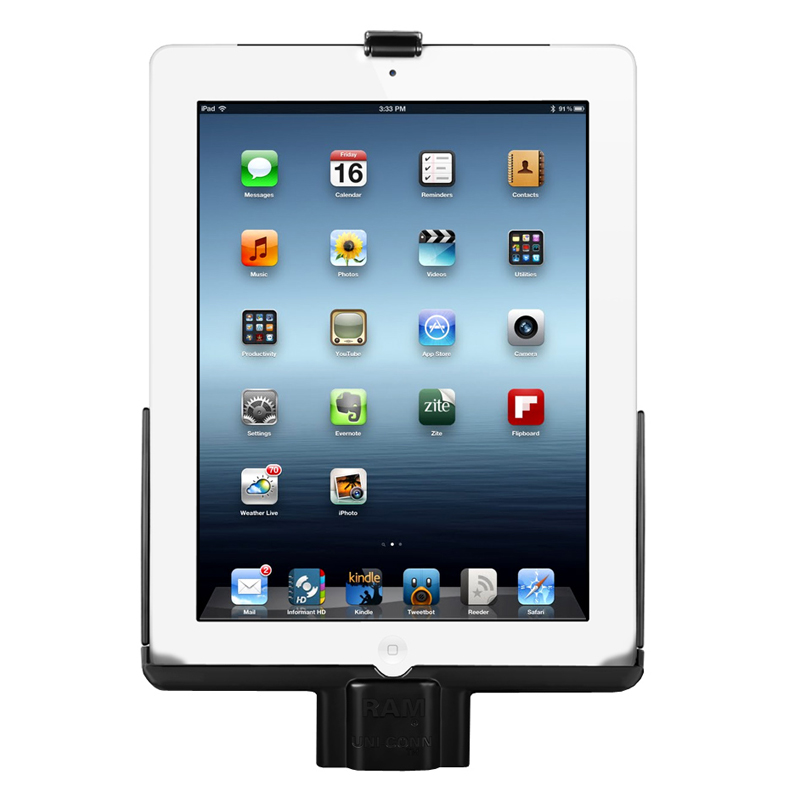 RAM-HOL-AP8D2U EZ-Roll'r Halteschale für Apple iPad 2 3