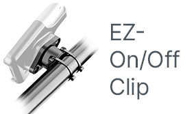 EZ-On/Off Klickhalter auf Kabelbinderbasis