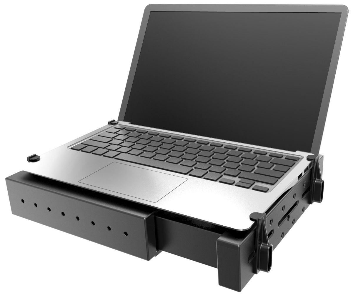 RAM-101-DAN1U Tough-Tray Halterung für 10 - 16" Laptops mit Doppelbügelschelle 2