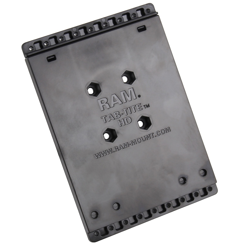 RAM-HOL-ACU Tab-Tite Basis (ohne Endkappen) , AMPS-Aufnahme und Schrauben-Set 1