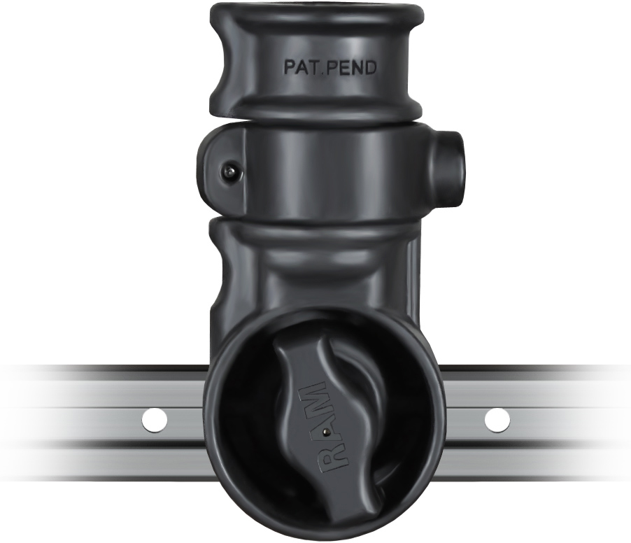 RAP-AAPRU Adapt-A-Post vertikale Schienenbasis für Angelrutenhalter 1