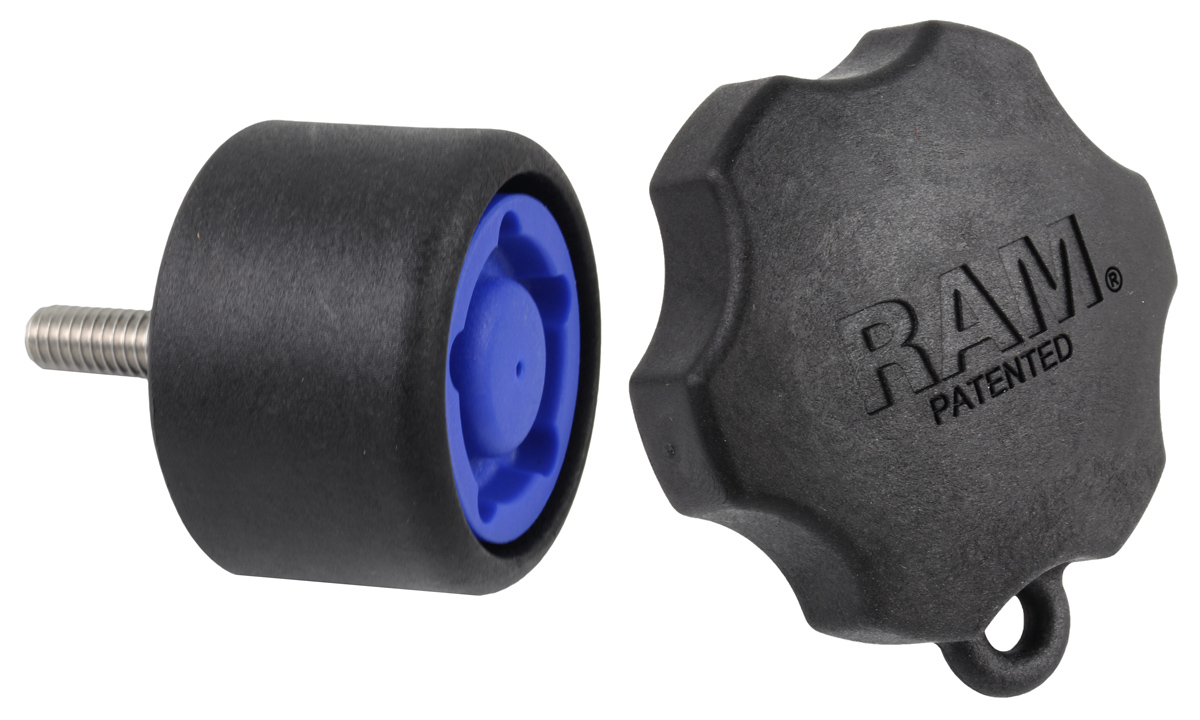 RAP-S-KNOB7-5U Pin-Lock Sicherungs-Aufsatz (Knopf) für D- und E-Socket Arme (5 Pin) 1