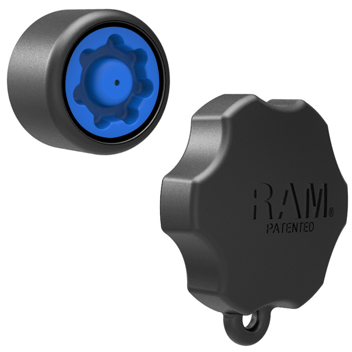 RAP-S-KNOB3U Pin-Lock Sicherheitsknopf für B-System Socket Arms 2