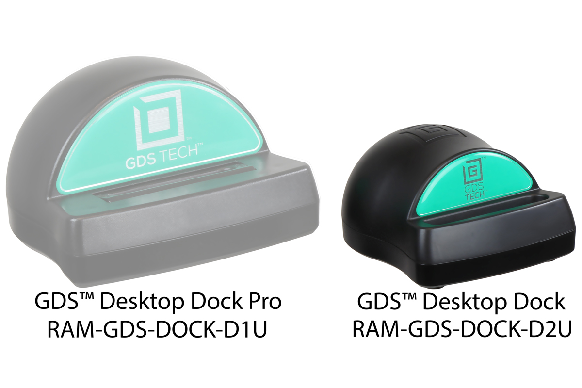 RAM-GDS-DOCK-D2U GDS Tisch-Ladestation (klein) für  Smartphones und dünne Tablets 5