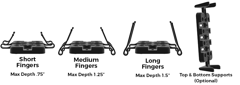 RAP-SB-187-UN4 Finger-Grip Universalhalterung  mit  EZ-Strap Lenkerhalterung 0