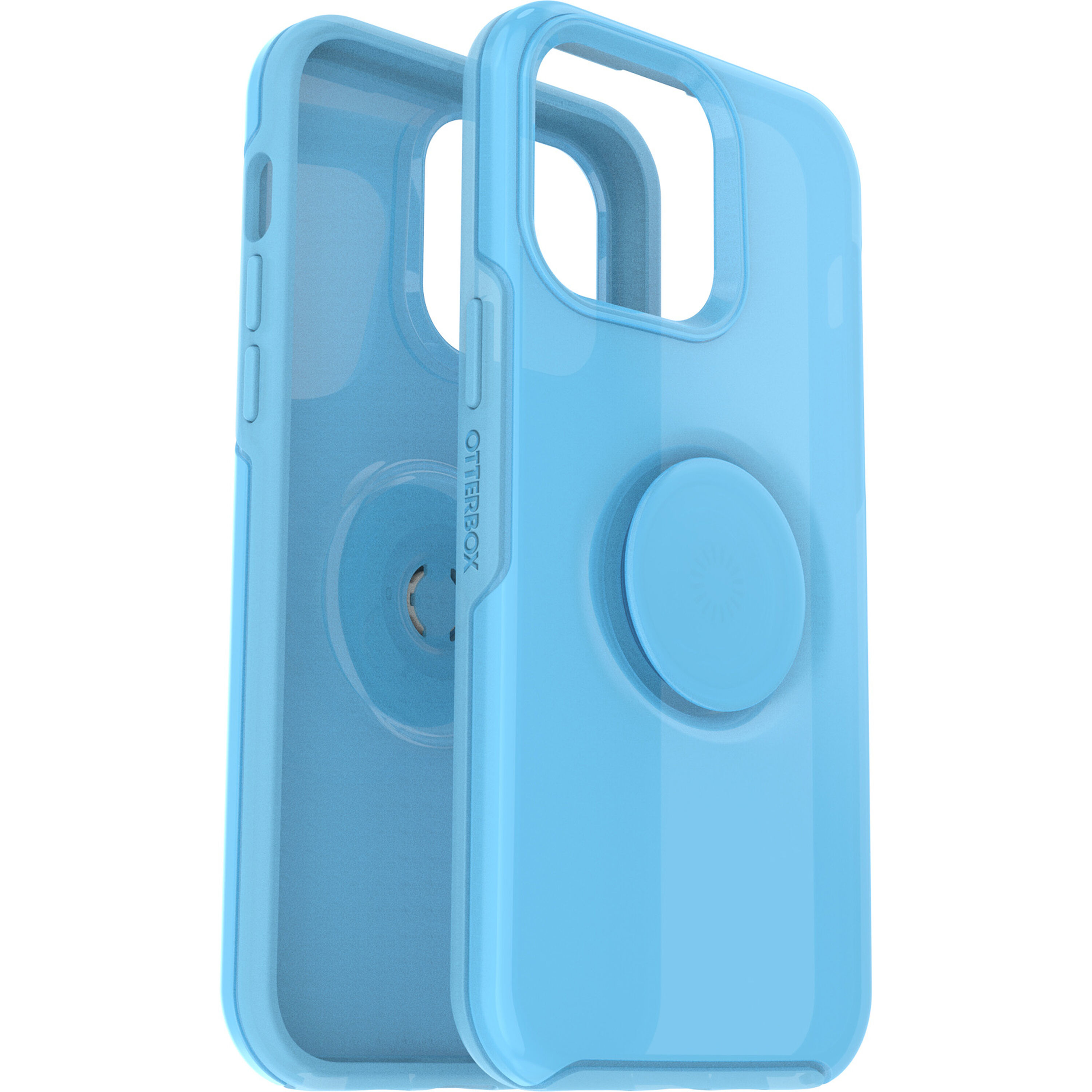 77-88820 Otter+Pop Symmetry Apple iPhone 14 Pro Max - You Cyan This? - blue 1