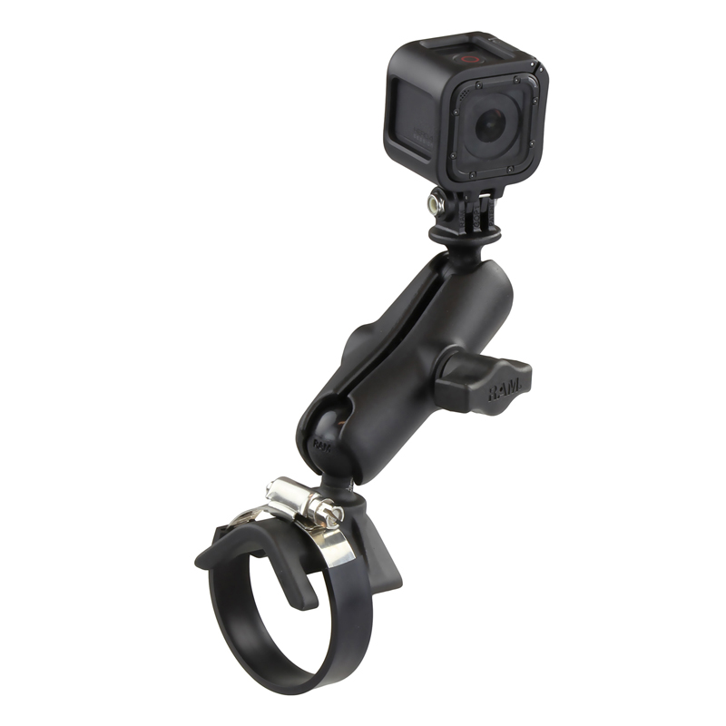 RAM-B-108-GOP1U Sattelschellenhalterung für Actioncams mit GoPro-Adapter 2
