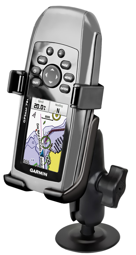 RAP-B-378-GA40 Garmin GPSMAP EZ-Roll'r Klebesockel-Halterung 1