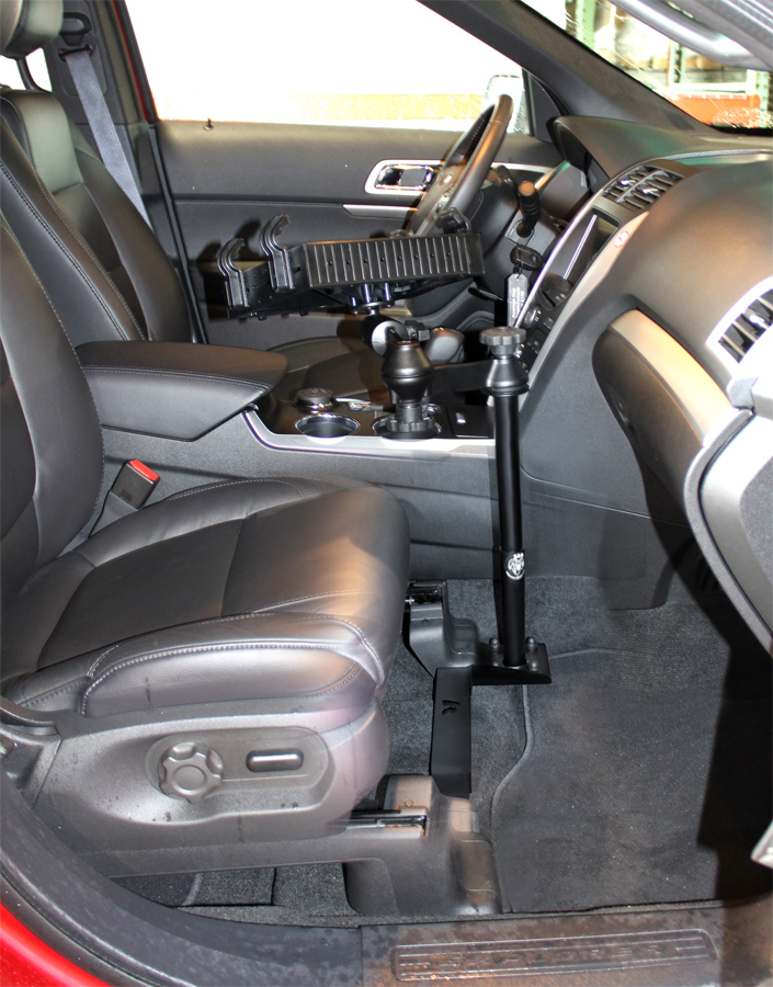 RAM-VB-187-SW1 No-Drill Laptop-Fahrzeughalterung für Ford Explorer (2014-2019) 0