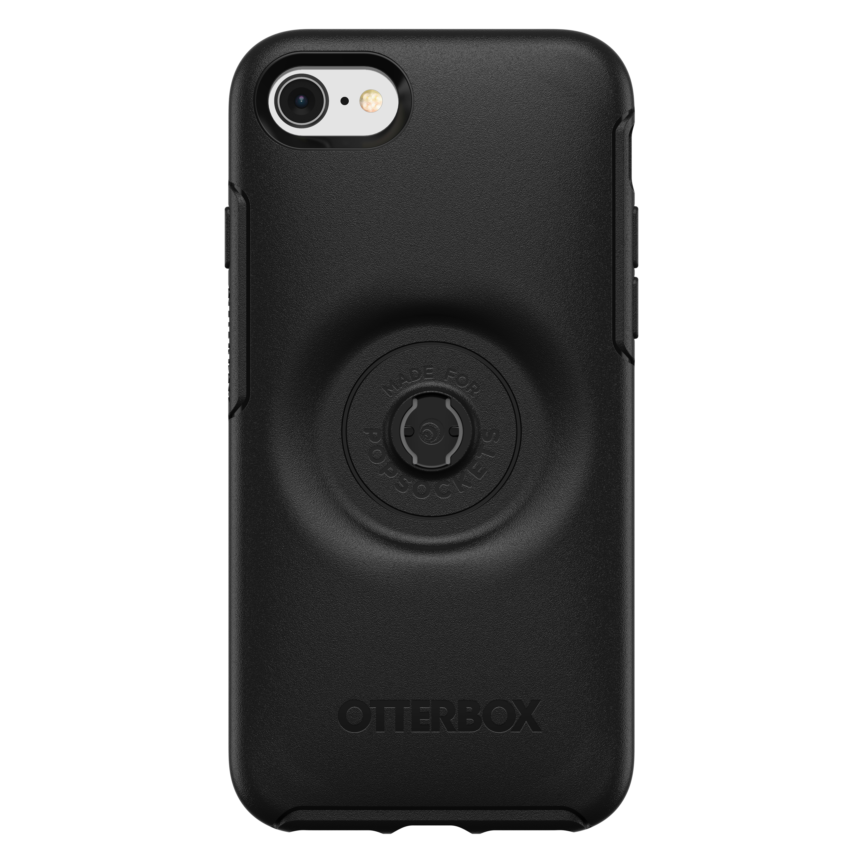 77-61655 Otter + Pop Symmetry Apple iPhone SE (3rd/2nd gen)/8/7 - black 2