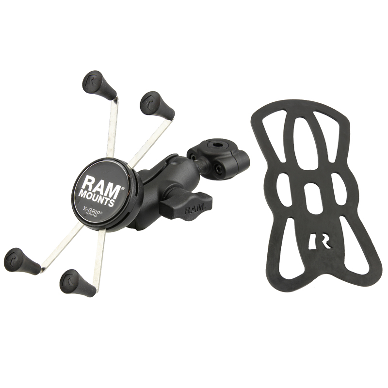 RAM-B-408-37-62-A-UN10 X-Grip Halterung für  große Smartphones mit kleiner Torque Rohrbasis (kurz) 2
