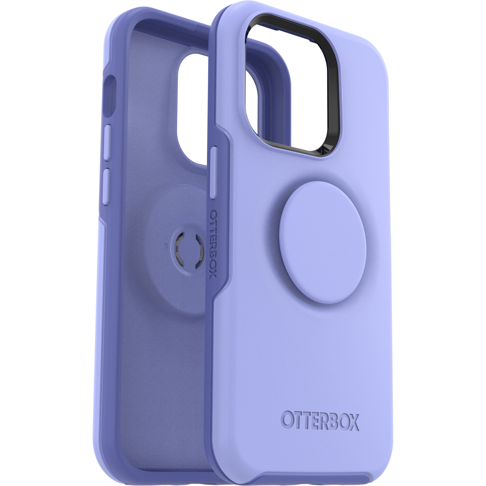 77-88764 Otter+Pop Symmetry Apple iPhone 14 Pro Periwink - purple 1