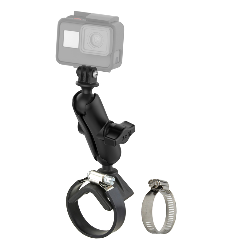 RAM-B-108-GOP1U Sattelschellenhalterung für Actioncams mit GoPro-Adapter 1