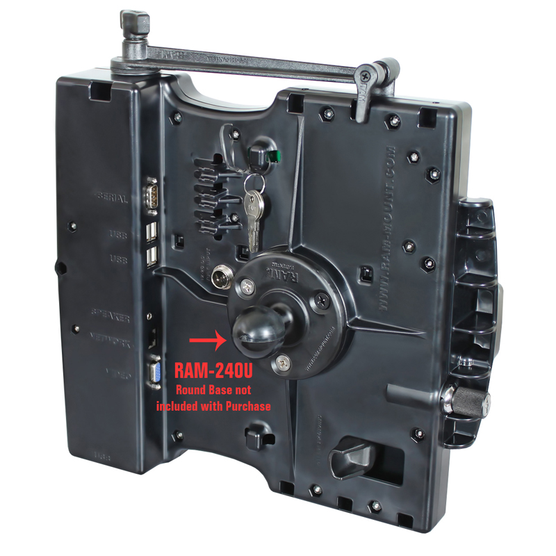 RAM-234-PAN1P Tough-Dock Halteschale mit Ladefunktion für Panasonic Toughbook CF-28 - CF-31 4