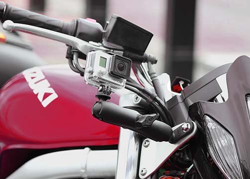 ECRONs RAM Mount Shop  Befestigungsmöglichkeiten für Motorrad Halterungen  aus dem RAM MOUNTS System