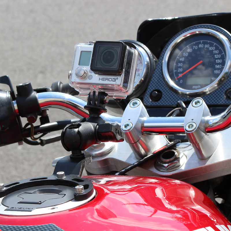 RAM-B-410-A-GOP1U GoPro Motorrad-Kamerahalterung mit Benzintankbügel 0