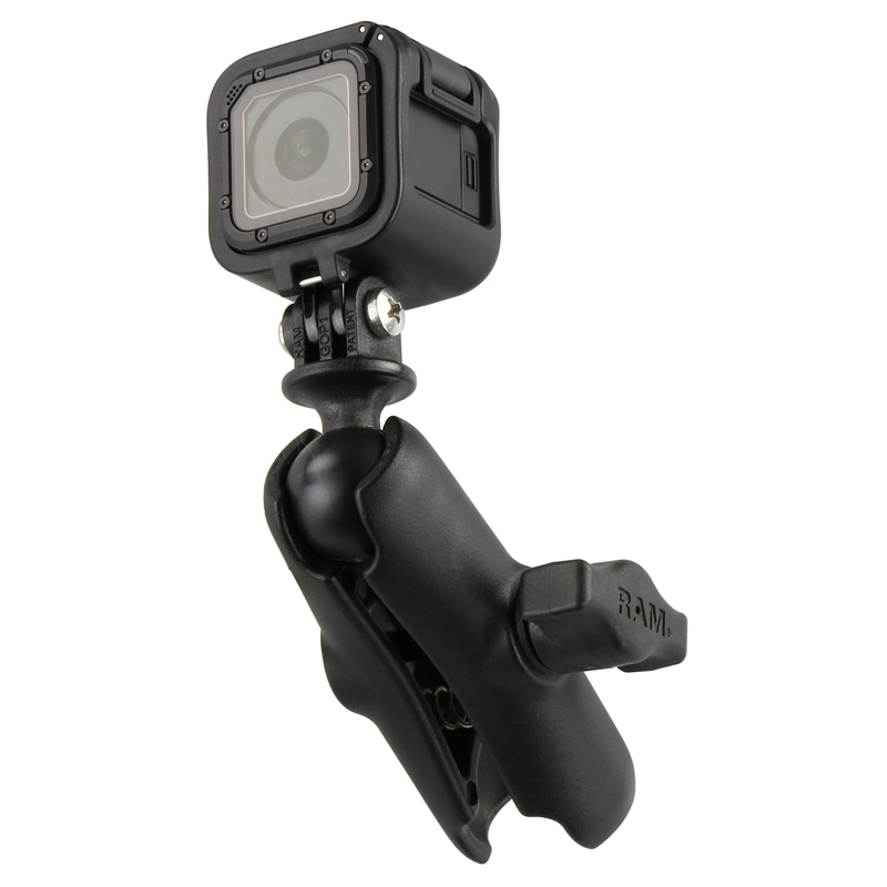 RAM-B-202-GOP1-201U Halterset für Actioncams mit GoPro Hero Adapter 1