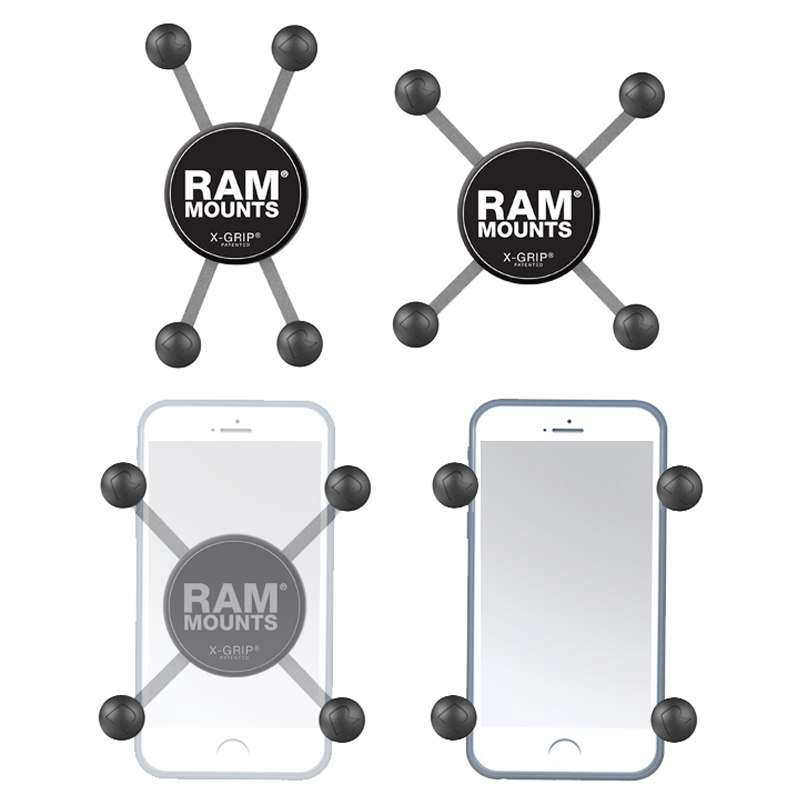 RAM-HOL-UN7BU X-Grip Universalhalteklammer für Smartphones mit B-Kugel. 5