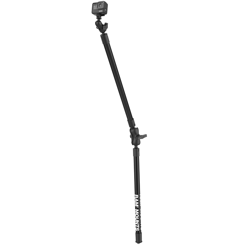 RAP-425-18-18-A-GOP1 Tough-Pole Kamerahaltungmit 2 Tough-Pole Stäben 18", GoPro Adapter 1