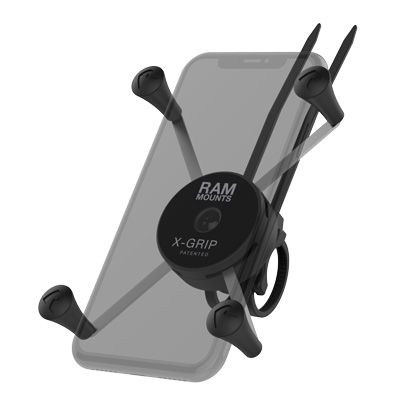RAP-460Z-UN10U Low Profile Lenkerhalterung mit X-Grip für Smartphones 1