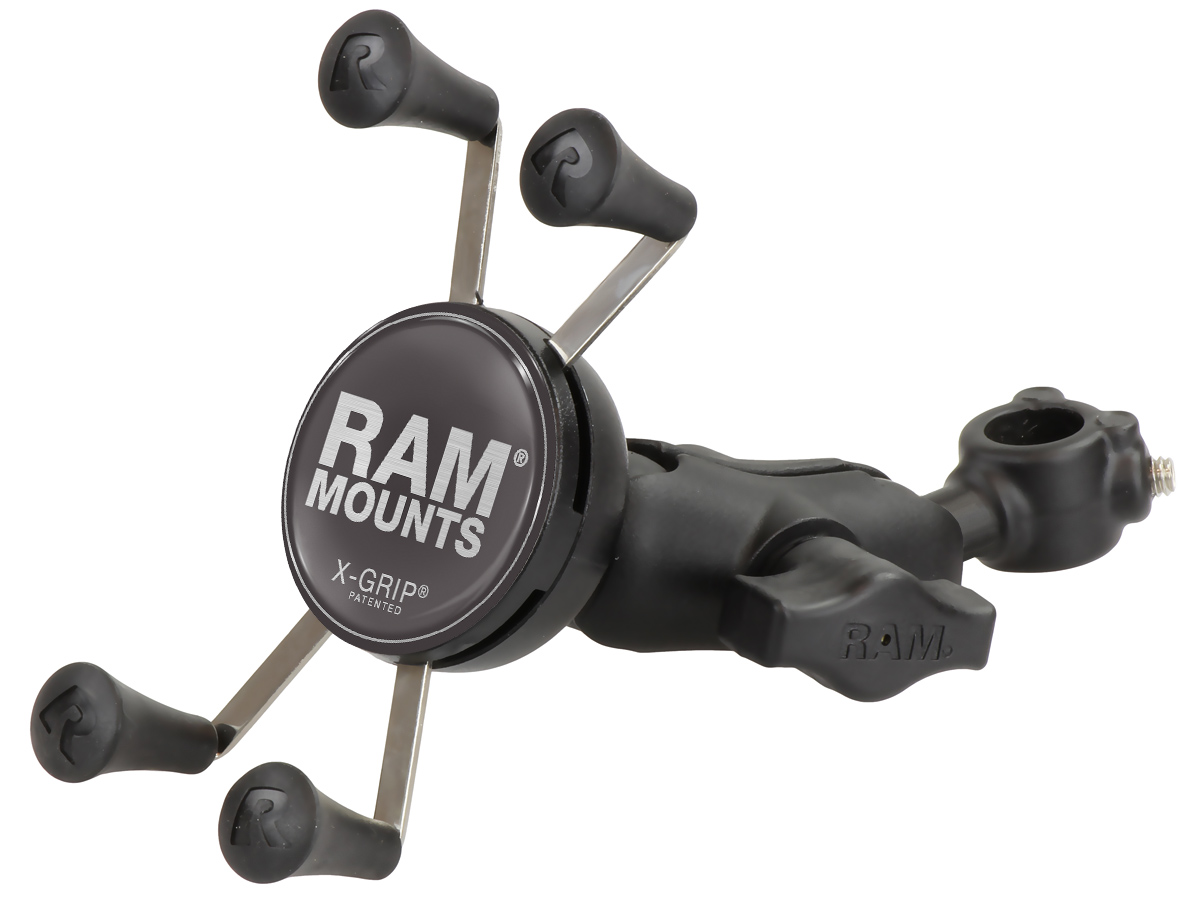 RAM-HOL-UN7-A-309-5U X-Grip Universalhalterung für Smartphones mit Rohrschellenbasis 2