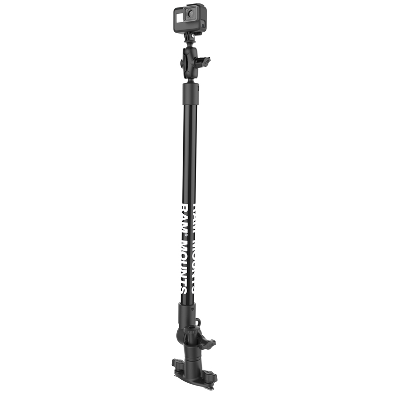 RAP-411-18-A-GOP1 Tough-Pole Kamerahaltung  mit  Dual Schienenbasis, GoPro Adapter 1