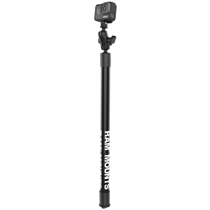 RAP-425-18-A-GOP1 Tough-Pole Kamerahaltung mit  Tough-Pole Stab 18", GoPro Adapter 1
