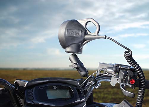 Motorrad Lenkerhalterung Rückspiegel 25mm Kugelkopfklemme Halterung Basis