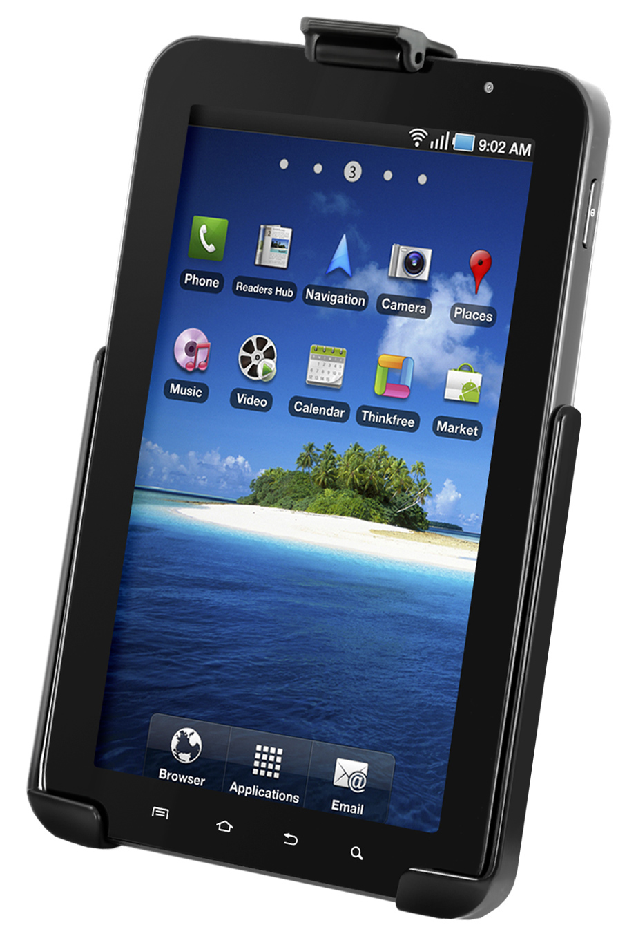 RAM-HOL-SAM4U EZ-Roll'r Gerätehalteschale für Samsung Galaxy Tab / Kindle Fire 0