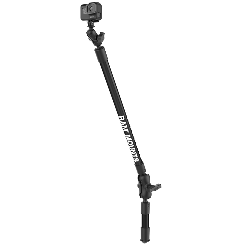 RAP-425-4-18-A-GOP1 Tough-Pole Kamerahaltung mit zwei Tough-Pole Stäben 4" u. 18", GoPro Adapter 1